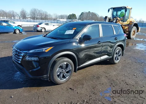 2025 Nissan Rogue Sv Fwd z USA, uszkodzony, nr VIN 5N1BT3BA6SC868640